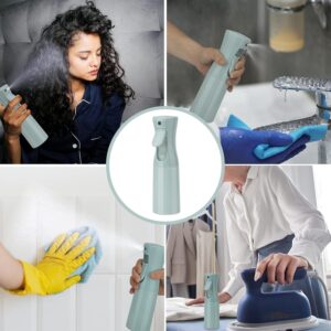 Hair spray bottle (7.5 oz (approx. 192.8 g/200 ml) continuous ultra-fine spray for hair, salon, haircut, plant, skin care, cleansing 2-piece set, blue)